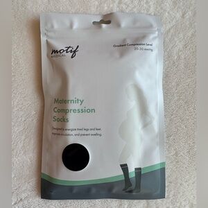 Black Maternity Compression Socks